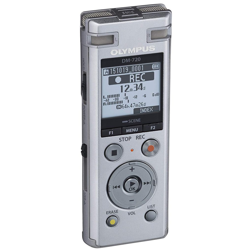 Olympus DM720 Digital Voice Recorder (4GB) Copia