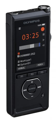 DS-9000 professional voice recorder with odms