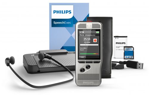Philips DPM6700 Digital PocketMemo Dictation and Transcription Set