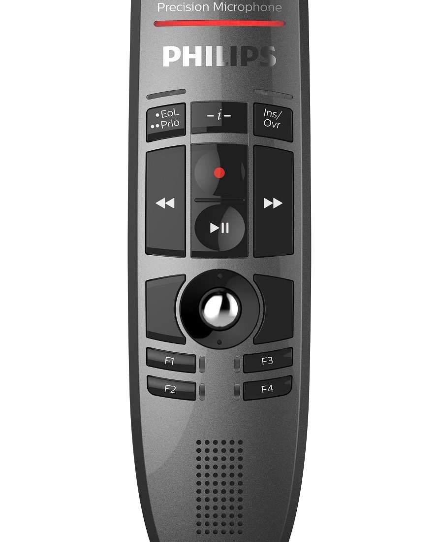 Philips LFH3500 SpeechMike Premium, Push-Button, Trackball Dictation Microphone