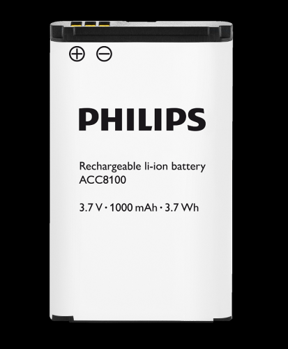 Philips ACC8100 Rechargeable Li-ion Battery for DPM4