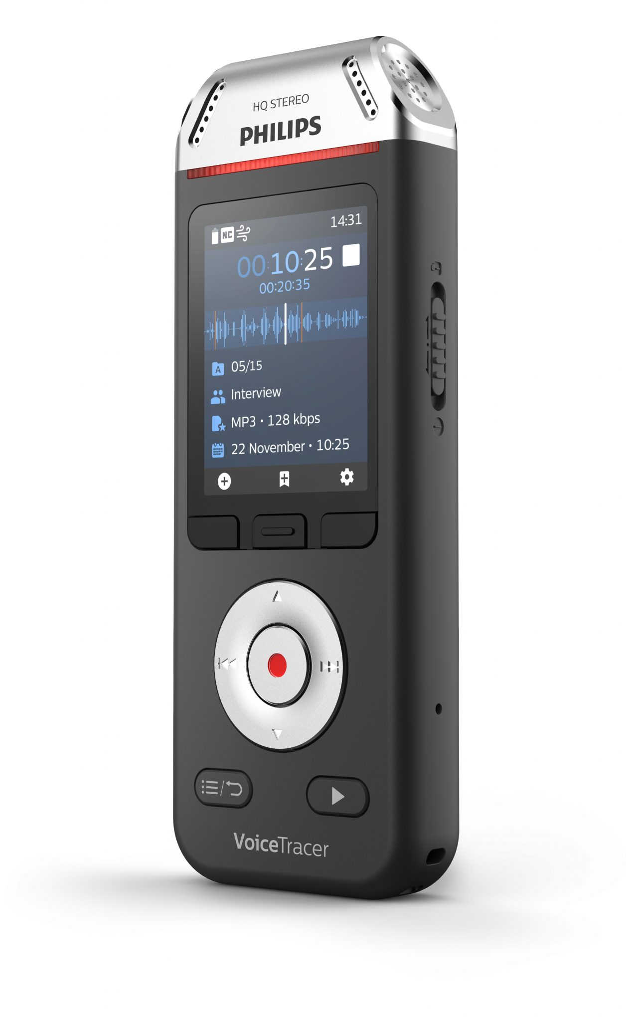Philips DVT2810 VoiceTracer Audio Recorder with Speech Recognition