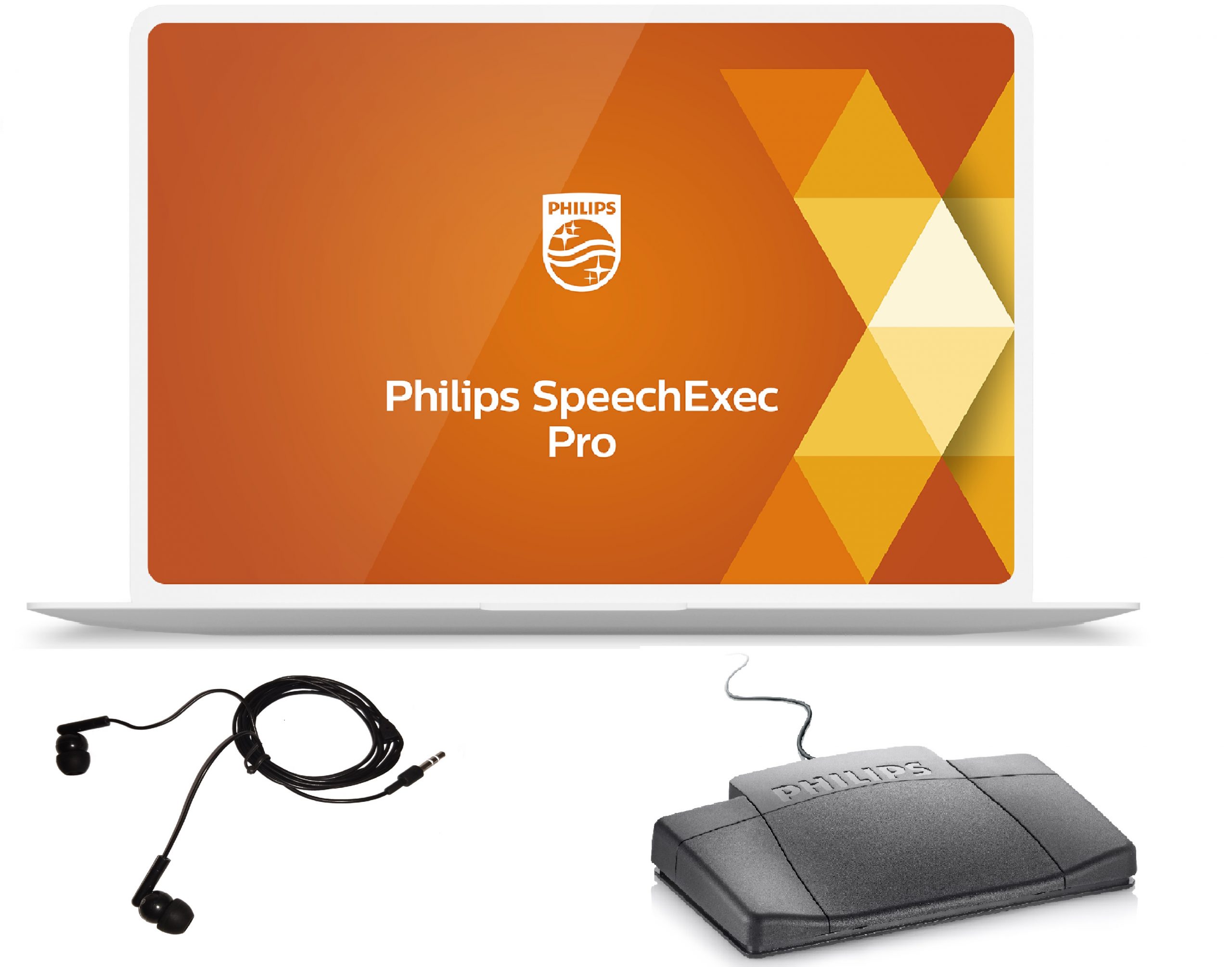 Philips Digital Transcription Kit with Speech Exec Pro Software LFH7277 BNIB 