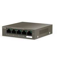 Tenda TEG1105P-4-63W Switch, 5 Port Gigabit Desktop Switch