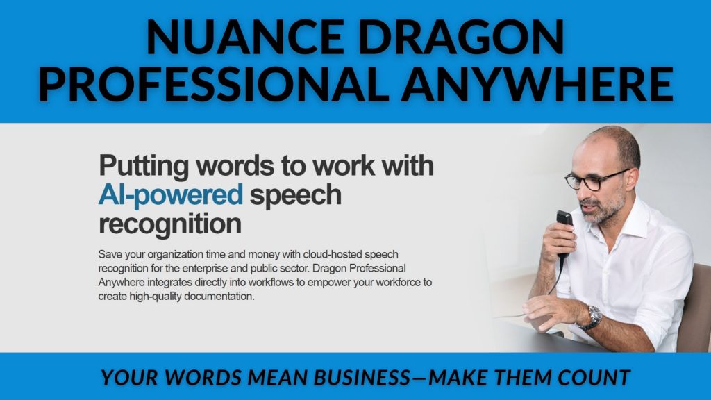 Dragon Professional Anywhere is Here - Announcement