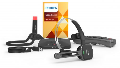 PSM6800 SpeechOne Dock+Status Light + Remote Control + AirBridge Dongle + SpeechExec Pro Dictate V11