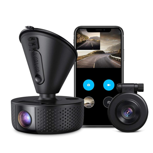 VAVA 1080P Dual Dash Cam With Night Vision