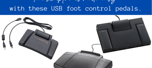 USB transcription foot control pedals