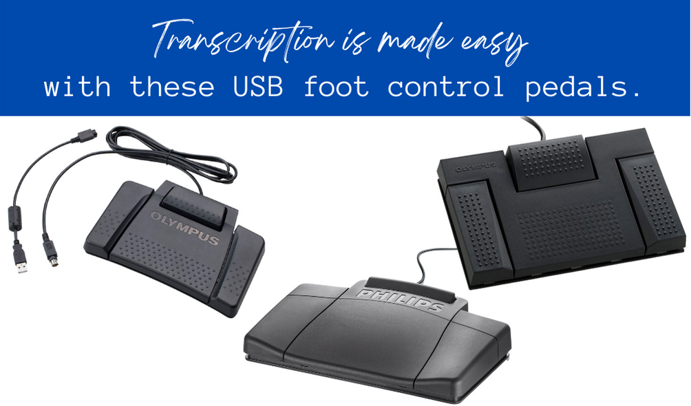 USB transcription foot control pedals